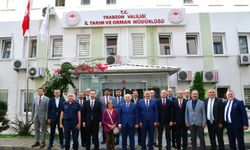Vali Aziz Yıldırım, Tarım ve Orman İl Müdürlüğünü Ziyaret Etti