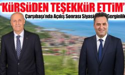 Çarşıbaşı Belediye Başkanı Ahmet Keleş’ten Ahde Vefa Cevabı: “Kürsüden Teşekkür Ettim”