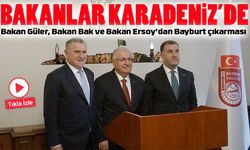 Bakan Güler ve Bakan Bak’tan Bayburt’a ziyaret: Açılış ve temaslar gerçekleşti