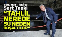 Zorlu’dan TİSKİ’ye Su Tahliyesi Tepkisi: “Tonlarca Su Neden Boşa Aktı?”