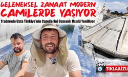 Trabzonlu usta Türkiye’nin camilerini Osmanlı usulü kaplamayla yeniliyor