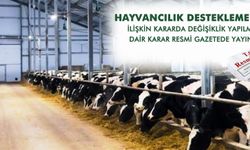 Üreticilere Müjde! Hayvancılık ve Bitkisel Üretime Destek