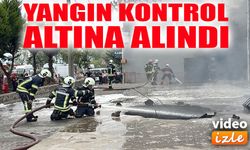 Trabzon’da AVM deposunda çıkan yangın kontrol altına alındı, zarar büyük