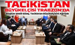 Tacikistan Büyükelçisi Trabzon’da: İki Ülke Arasındaki Dostluk Mesajı Güçlendi
