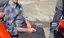 Borçka’da sel nedeniyle yolu kapanan köydeki hasta helikopterle hastaneye sevk edildi