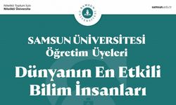 Samsun’dan 7 akademisyen "Dünyanın En Etkili Bilim İnsanları" listesinde