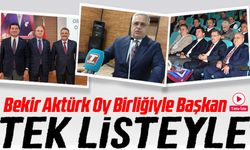 Ortahisar Muhtarları Tek Listeyle Kenetlendi! Bekir Aktürk Oy Birliğiyle Başkan
