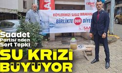 Şalpazarı’nda Su Krizi Derinleşiyor: Saadet Partisi'nden Yetkililere Çağrı
