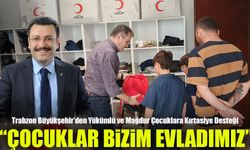 Trabzon Büyükşehir’den Hükümlü ve Mağdur Çocuklara Kırtasiye Desteği