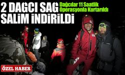 Kaçkar Dağları’nda Mahsur Kalan Polonyalı Dağcılar 11 Saatlik Operasyonla Kurtarıldı; İşte O Görüntüler