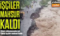 Rize’de Heyelan Paniği: Çamlıhemşin Tüneli İnşaatında Mahsur Kalan İşçiler Kurtarıldı