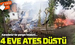 Artvin Borçka’da Yangın: Aynı Aileye Ait 4 Ev Kullanılamaz Hale Geldi