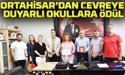 Ortahisar Belediyesi'nden Çevreci Okullara Teşekkür Belgesi
