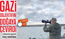 Trabzonlu Gazi Ali Kahveci, 15 Yılda 428 Kuş Türünü Objektifine Yansıttı