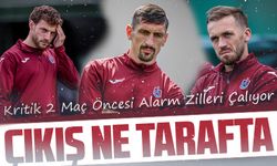 Trabzonspor’da Çıkış Arayışı! Kritik 2 Maç Öncesi Alarm Zilleri Çalıyor