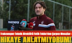 Trabzonspor Teknik Direktörü Fatih Tekke’den Penaltı Yorumu ve Sert Mesaj: “Asıl Gündem Onuachu’ya Yapılanlar”