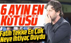 Trabzonspor’un Teknik Direktörü Fatih Tekke, En Çok Neye İhtiyaç Duydu?