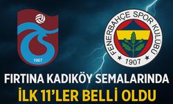 İşte Trabzonspor’un Fenerbahçe maçı 11’i