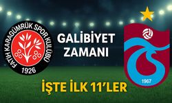Trabzonspor İstanbul’da Karagümrük Deplasmanında Sahada İşte Takım Kadroları!