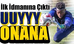 Trabzonspor’un Yeni Kalecisi Onana İlk İdmanına Çıktı