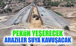 Pekün Yeşerecek! Araziler Suya Kavuşacak