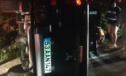 Rize'de Kamyonet Devrildi! Acı Haber...