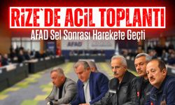 Rize'de Alarm Masaya Yatırıldı: Sel ve Taşkınlar İçin Acil Koordinasyon Toplantısı