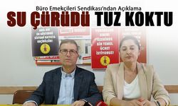 "Su Çürüdü, Tuz Koktu!" BES'ten Açıklama