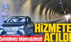 Amasya’da Şehit Ahmet Özsoy Tüneli Açıldı: Uraloğlu “50,7 Milyon TL Tasarruf Sağlanacak”