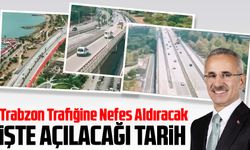 Trabzon Trafiğine Nefes Aldıracak 100. Yıl Kavşağı Eylülde Açılıyor