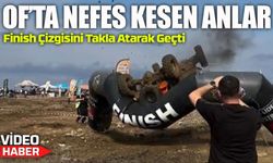 Of Off-Road Festivali'nde Nefes Kesen Anlar: Finish Çizgisini Takla Atarak Geçti