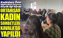Ortahisar Belediyesi Kadın Sohbetleri Kavala’da Gerçekleştirildi