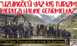 Uzungöl’de Kış Turizmi İçin Yeni Planlar: TTSO’dan Turizmcilerle Ortak Yol Haritası