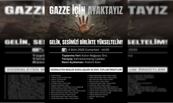 Trabzon’da “Gazze İçin Adalet, Filistin İçin Özgürlük” yürüyüşü düzenlenecek