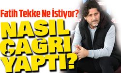 Trabzonspor'da Fatih Tekke, taraftarlara nasıl çağrı yaptı?