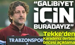 Fatih Tekke’den Rizespor maçı öncesi net mesaj: Galibiyet için buradayız