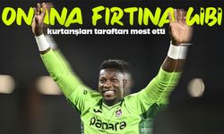 Onana Trabzonspor’da fırtına gibi esiyor: Andre Onana’nın Trabzonspor’daki çıkışı taraftarı mest etti