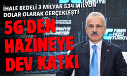 5G İhalesinden Rekor Gelir: Hazineye 3,5 Milyar Dolarlık Katkı