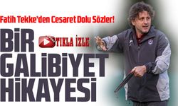 Fatih Tekke’den Cesaret Dolu Sözler! Trabzonspor, Rizespor Maçının Hikayesini Yayınladı