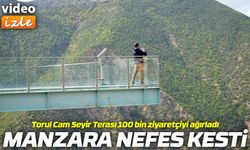 Torul Cam Seyir Terası 100 bin ziyaretçiyi ağırladı: Manzara nefes kesti