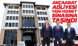 Akçaabat Adalet Sarayı yeni binasında hizmet vermeye başladı