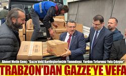 Trabzon'dan Gazze’ye Yardım Eli: 10 Tır Yardım Malzemesi Toplandı