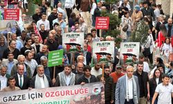Ordu'da ‘Gazze için özgürlüğe yürüyoruz’ etkinliği