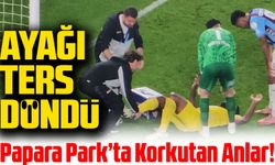 Papara Park’ta Korkutan Anlar! Eyüpsporlu Luccas Claro Sedyeyle Oyundan Çıkarıldı