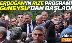 Cumhurbaşkanı Erdoğan, Cuma Namazını Güneysu Merkez Camii’nde Kıldı