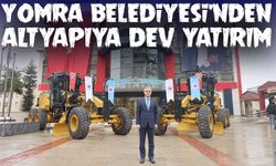 Yomra Belediyesi'nden 35 milyon TL'lik araç yatırımı: İki yeni greyder hizmette