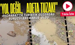 Trabzon'da Bu Yoldan Geçen Bir Daha Geçmiyor: Akçaabat Acısu Mahallesi’nde Çukurlu Yol Çilesi Bitmiyor!