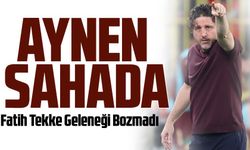 Fatih Tekke Kazanan Kadroyu Bozmadı! Bouchouari’ye Rize’de Şans Gelebilir