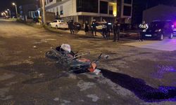Samsun'da hafif ticari araçla çarpışan motosiklet sürücüsü ağır yaralandı