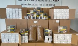 Samsun'da iş yeri ve deposunda 471 bin makaron bulunan zanlı yakalandı